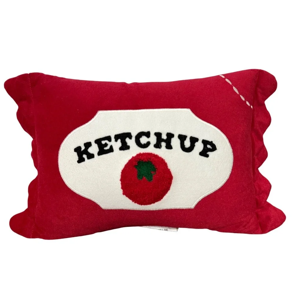 Ketchup & Mustard Pillow Set‎